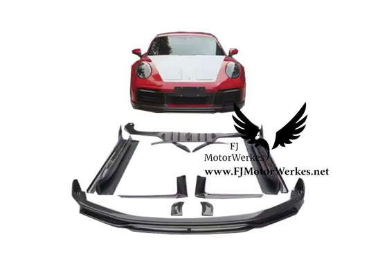 Porsche 911 992 Carbon Fibre Full bodykit 2019-2024 Carrera, Carrera S Carrera 4 4S GTS