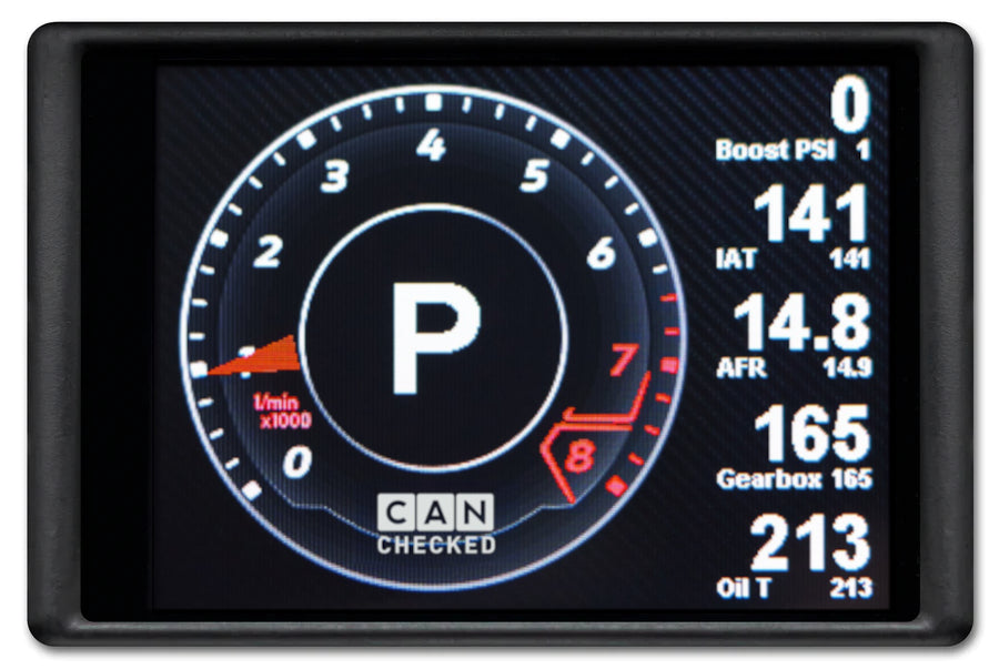 CANCHECKED MFD32 GEN 2 3.2" AIR VENT DISPLAY GAUGE FOR BMW G80 M3 & G82 M4 - WITH TRIM PRE LCI