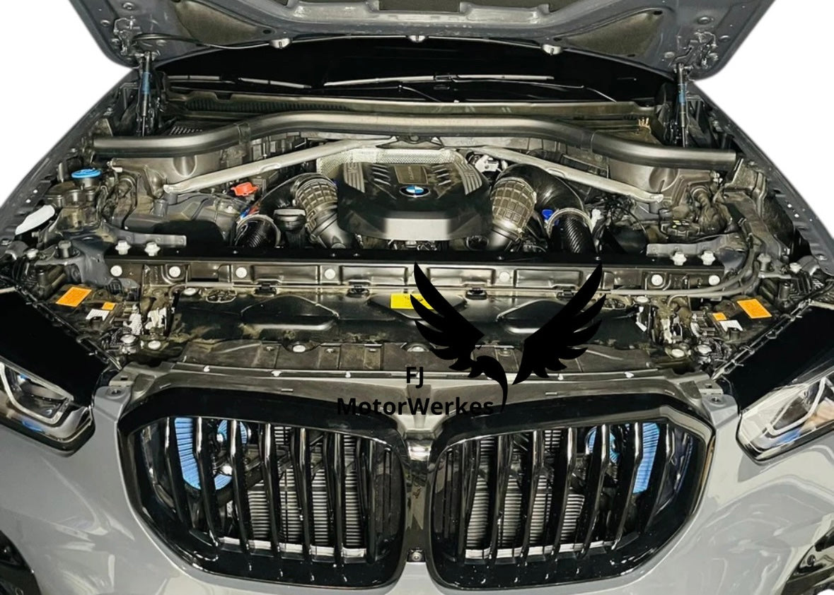 FJ MotorWerkes BMW X5 / X6 M50i M60i Front Mount Performance Intakes Kit