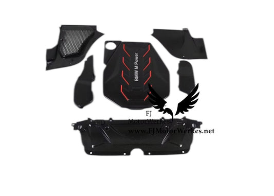 BMW M5 G90 G99 Carbon Fibre Engine, Slam Bar, Ecu & Scuttle Cover Full Kit