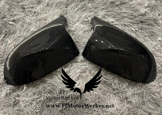 Bmw X3M X4M F97 F98 Carbon Fibre Mirror Caps (Also fits X5M F95 X6M F96)