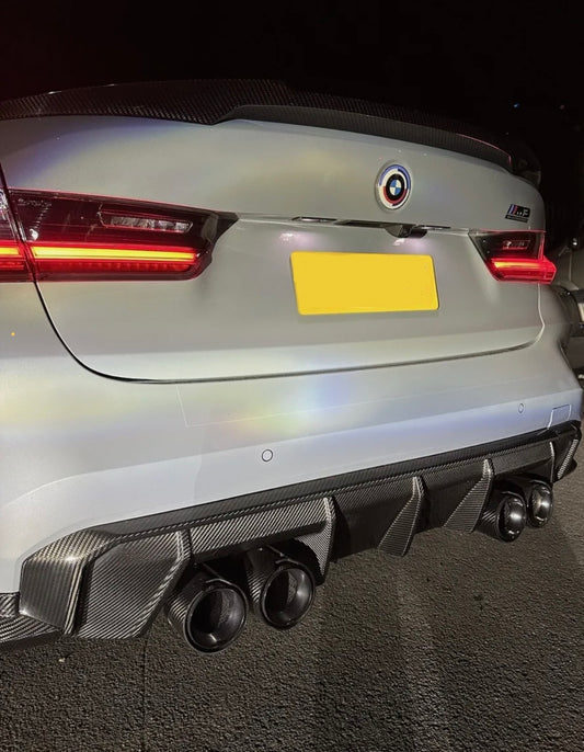 G80 Gloss Carbon Exhaust Tips