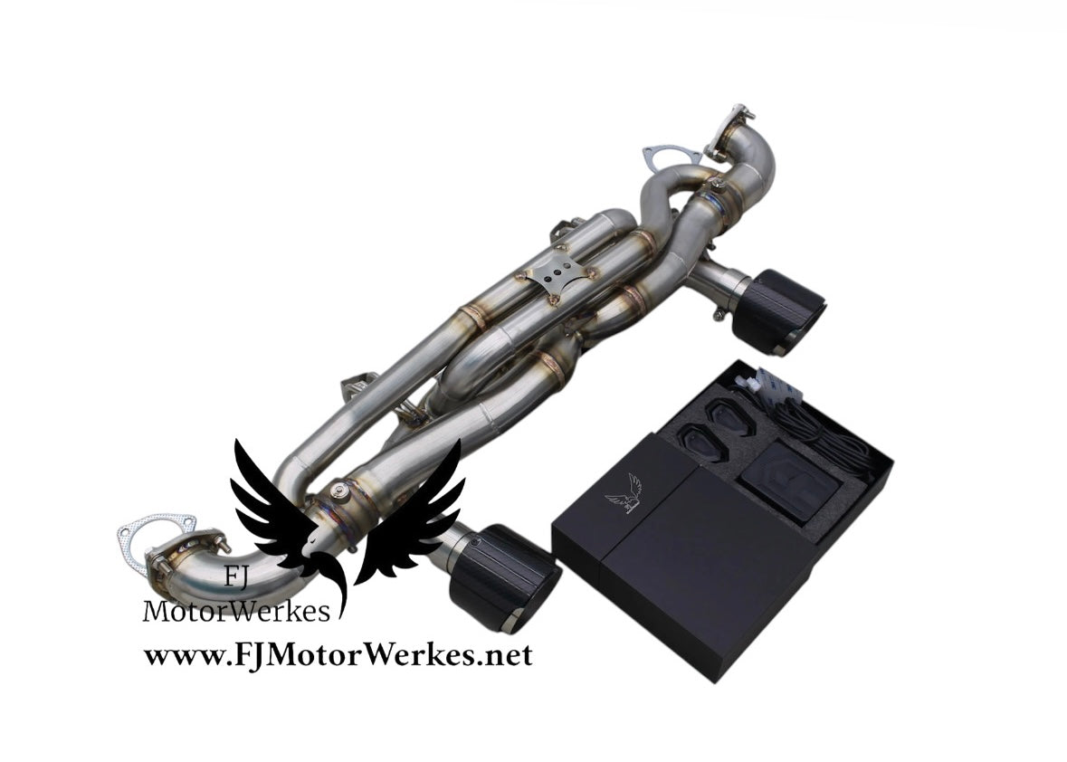 Porsche 718 Cayman GT4 RS inc Spyder 4.0L valved catback Performance Exhaust System