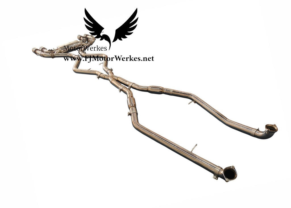 Bmw X5M X6M Full Catback Exhaust 2009 - 2014 E70 E71