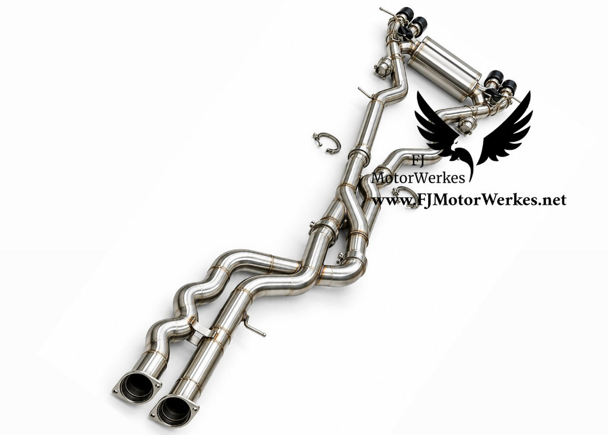 Bmw M3 M4 F80 F82 F83 Z Midpipe Catback Valved Performance Exhaust System (Stainless Steel or Titanium)