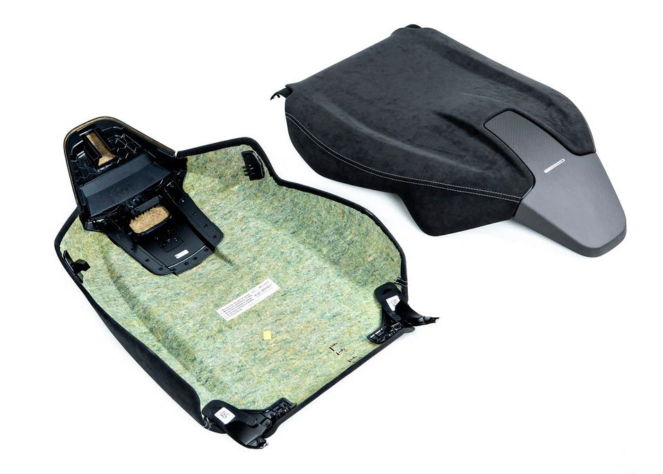 Genuine BMW M Performance Carbon & Alcantara Seat Back Set - Full seat back trim - X3M X4M M8