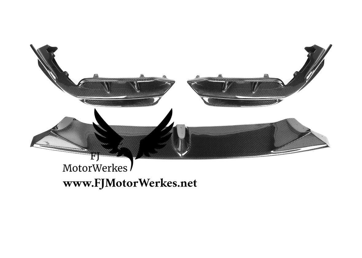 Bmw X5M F95 Carbon Fibre Front splitter - LD style
