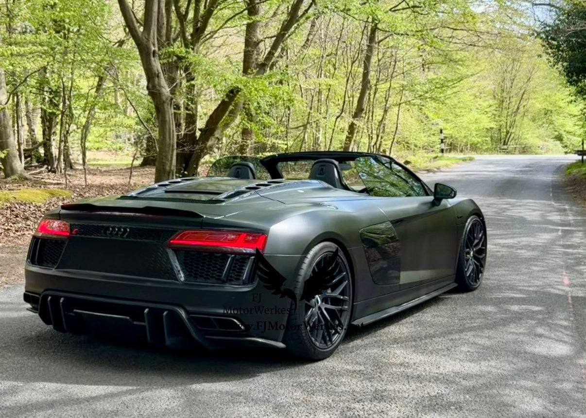 Audi R8 V10 Gen 2 V Spec Rear Carbon Fibre Diffuser