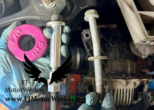 Bmw X3M F97 X4M F98 Rear Differential Bush Bolt Collar Upgrade, Complete Diff Kit Exclusive Fj Motorwerkes - Supply & Fit service