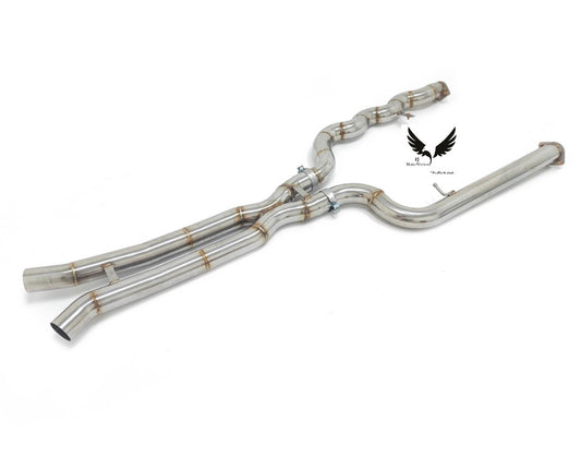 BMW S58 M3 G80 M4 G82 G83 M2 G87 Stainless Steel Equal Length Mid Pipe exhaust