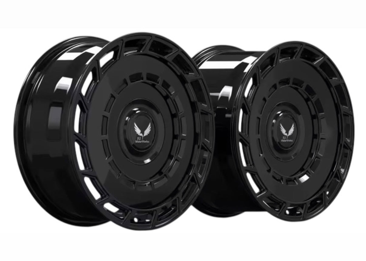 Fully Forged FJM09’s 18-24” wheels