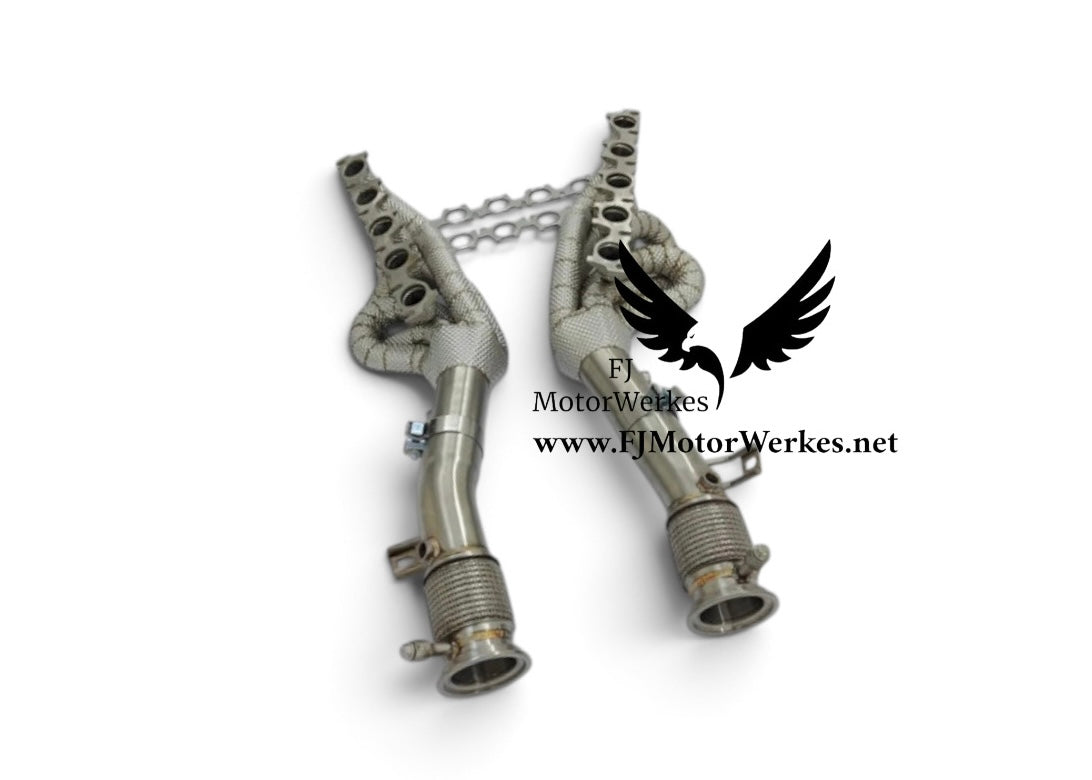 Audi R8 5.2 V10 COMPETITION HEADERS MANIFOLD DECAT DOWNPIPE