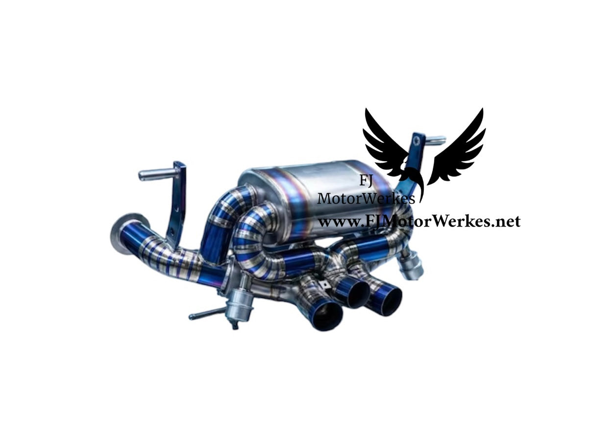 Lamborghini Aventador LP740-4 SVJ 6.5L V12 Valved Titanium Catback Exhaust
