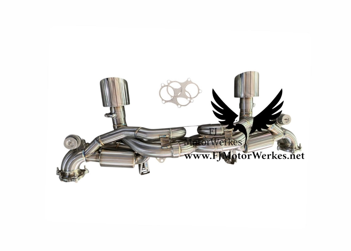 Porsche 718 Cayman GT4 GTS inc Spyder 4.0L valved catback  Performance Exhaust System