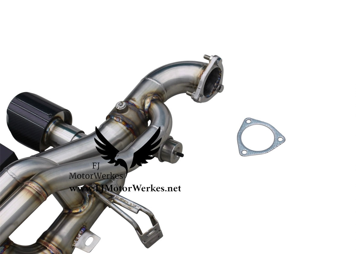 Porsche 718 Cayman GT4 RS inc Spyder 4.0L valved catback Performance Exhaust System