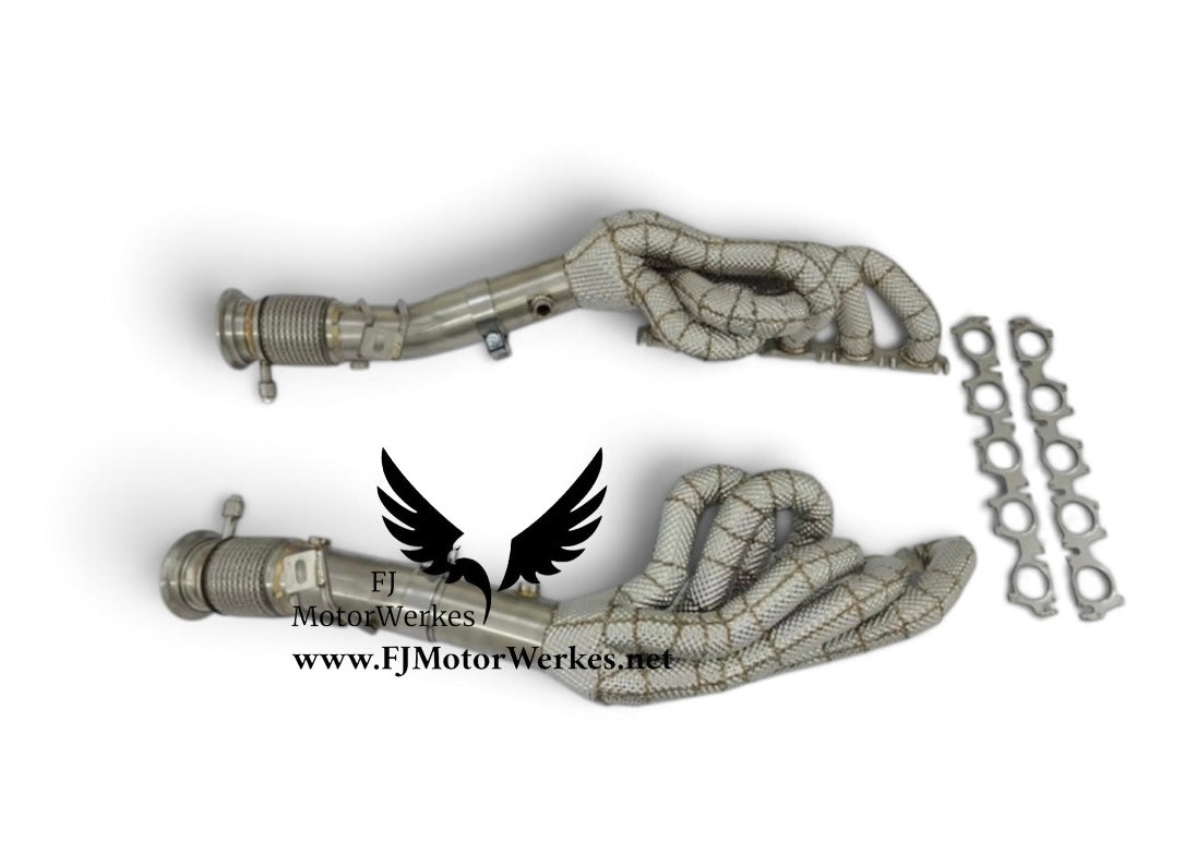 Audi R8 5.2 V10 COMPETITION HEADERS MANIFOLD DECAT DOWNPIPE