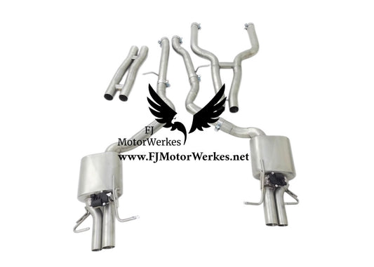 Mercedes-Benz E63 E63S Stainless Steel Valved Performance Catback Exhaust W213 S213 AMG 2017-2019