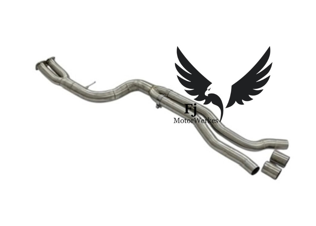 Bmw M2C Single Midpipe Catback Exhaust Stainless Steel M2 S55 F87 COMP