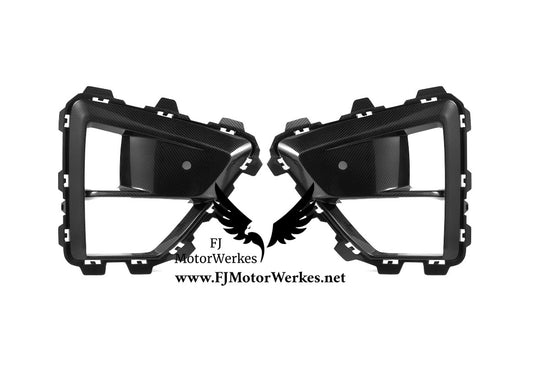 Bmw X5M X6M LCI 2023+ Front Bumper Carbon Fibre Air Ducts intake