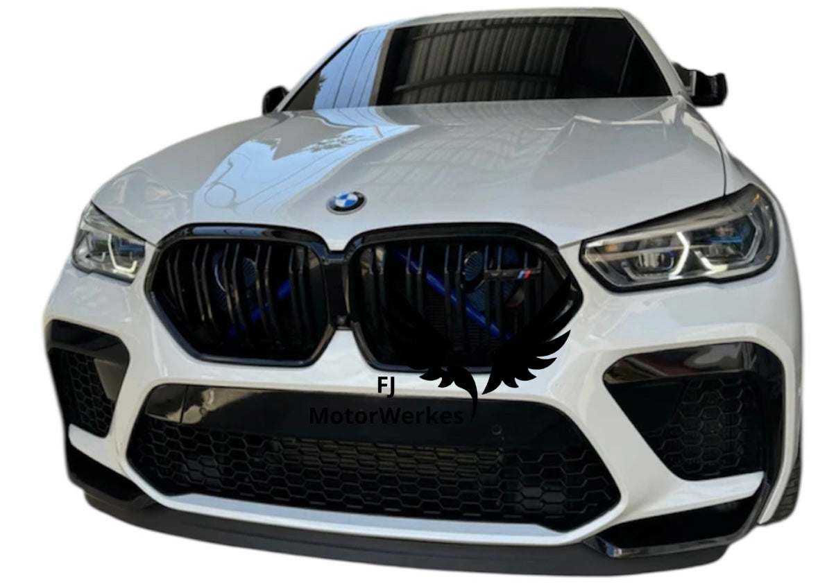FJ MotorWerkes BMW X5 / X6 M50i M60i Front Mount Performance Intakes Kit