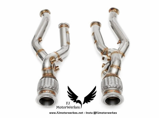 Lamborghini Aventador LP700-4 LP720-4 LP750-4 SV 6.5L V12 2011+ Decat Downpipes