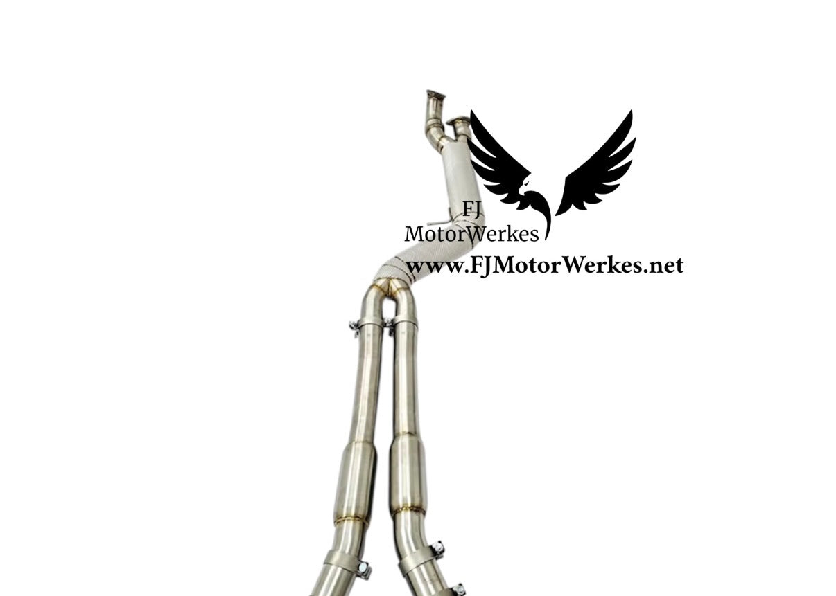 Bmw X3M X4M Exclusive 4 inch Performance Valved CatBack Exhaust System - 2020+ LCI MODELS