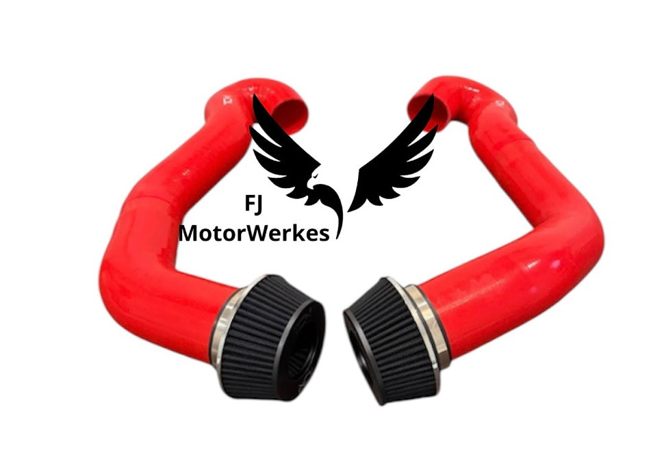 FJ MotorWerkes BMW X5 / X6 M50i M60i Front Mount Performance Intakes Kit