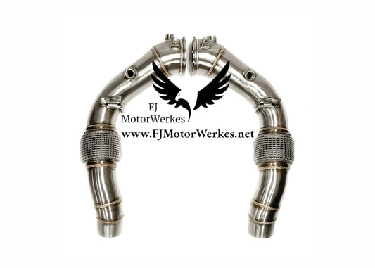 BMW F10 M5 M6 F12/F13 M6 (S63) Decat Downpipes catless