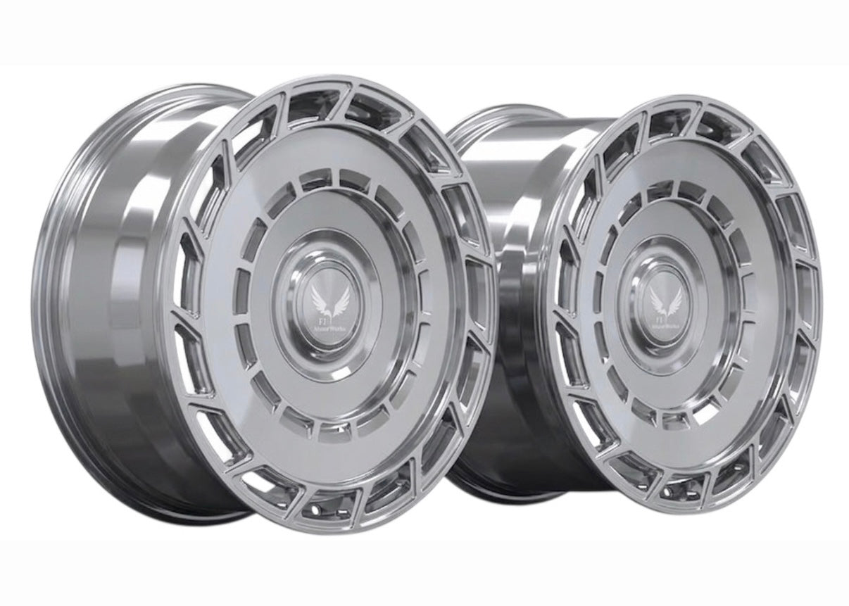Fully Forged FJM09’s 18-24” wheels