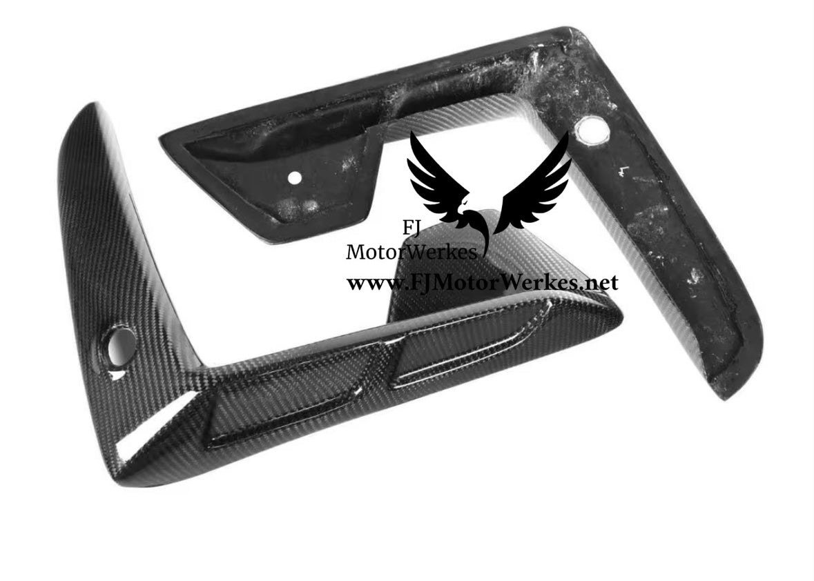 Bmw X5M F95 Pre Lci Front Carbon Fibre Canards