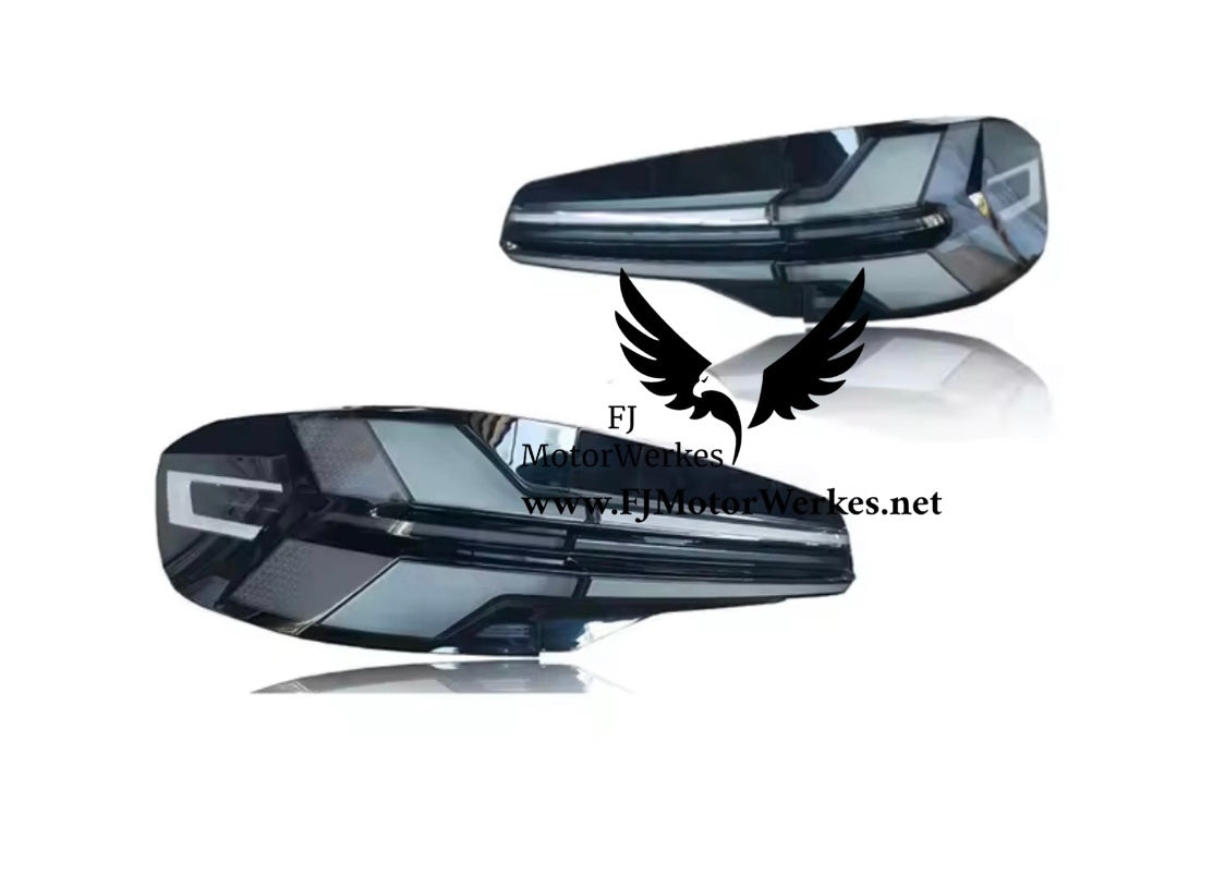 Bmw X5 X5M G01 F95 Lci Iced White Rear Taillights Plug & Play Rear Lights Set