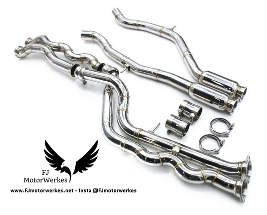 Bmw M3 F80 M4 F82 F83 Equal Length Midpipe Catback Exhaust System stainless steel inc COMPETITION