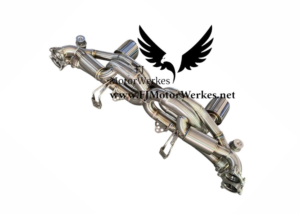 Porsche 718 Cayman GT4 GTS inc Spyder 4.0L valved catback  Performance Exhaust System