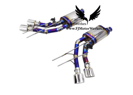 Mercedes-Benz G63 AMG Titanium Valved Catback Exhaust System (W463) 2013–2018