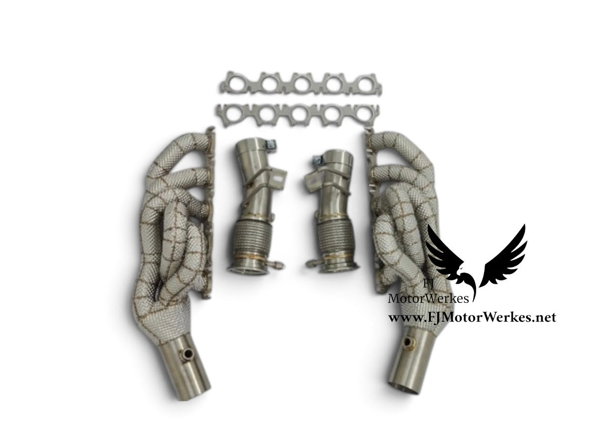 Audi R8 5.2 V10 COMPETITION HEADERS MANIFOLD DECAT DOWNPIPE