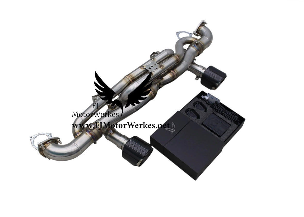 Porsche 718 Cayman GT4 RS inc Spyder 4.0L valved catback Performance Exhaust System