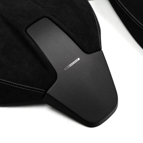 Genuine BMW M Performance Carbon & Alcantara Seat Back Set - Full seat back trim - X3M X4M M8