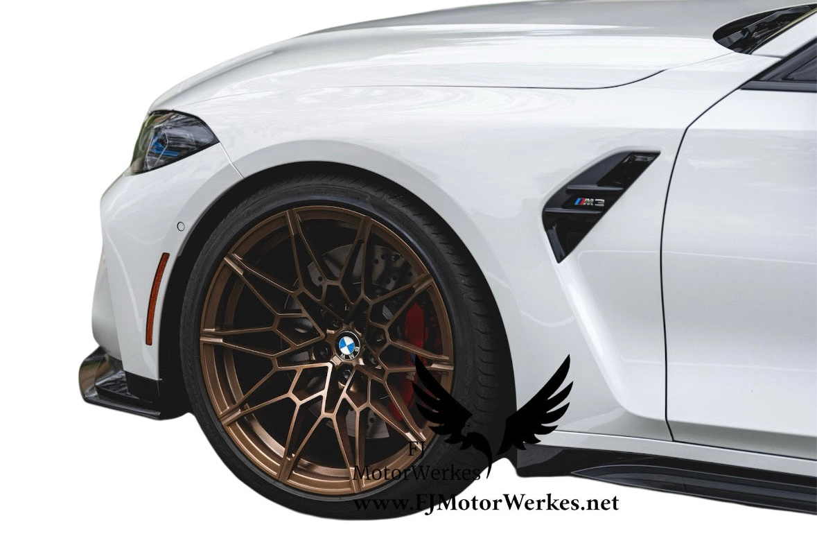 Bmw M3 M4 20” Front Wheels x2 826M Style Fully Forged Alloy Upgrade G80 G81 G82 G83 inc Xdrive