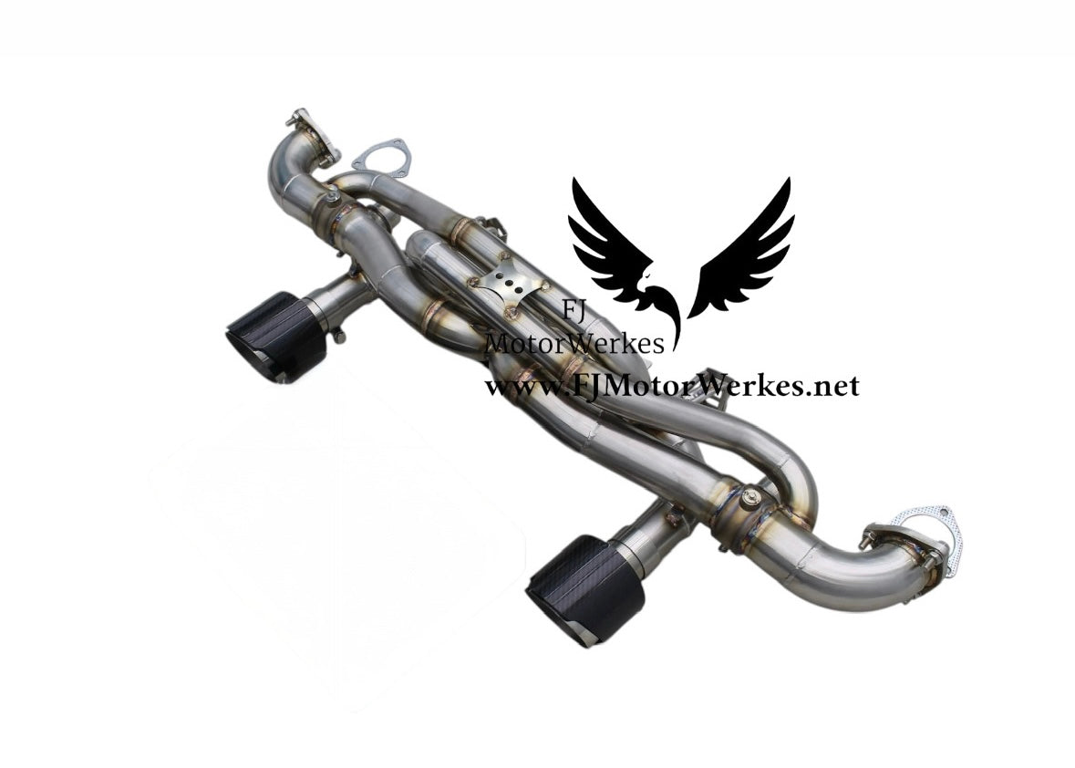 Porsche 718 Cayman GT4 RS inc Spyder 4.0L valved catback Performance Exhaust System