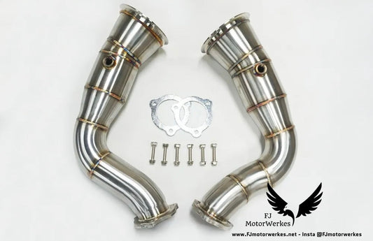 Audi RSQ8 SQ8 SQ7 Decat downpipes Non OPF GPF delete HiFlow catless