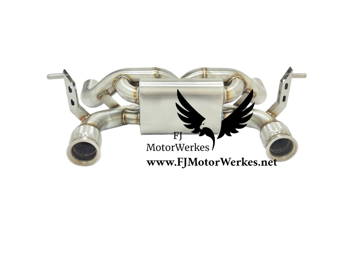 FJM Lamborghini Huracan Valved High Flow Catback Evo Performante STO