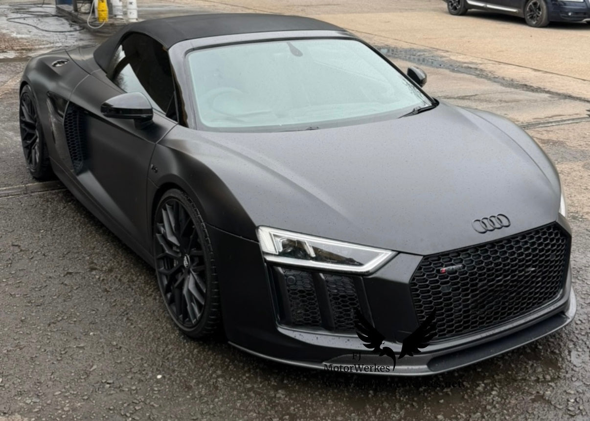 Audi R8 V10 Gen 2 Front V spec Carbon Fibre Splitter Lip
