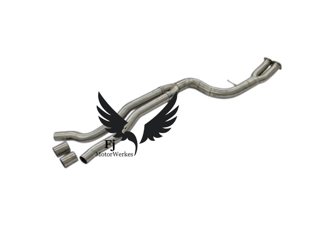 Bmw M2C Single Midpipe Catback Exhaust Stainless Steel M2 S55 F87 COMP