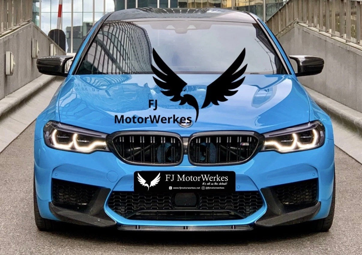 BMW M2 M3 M4 M5 M6 M8 X3M X4M X5M X6M + B58 Front Mount Air Intakes kit - Inc Rain covers (Silicone)