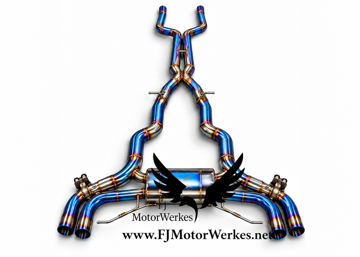 FJ MotorWerkes | BMW M760i / M760Li V12 Twin-Turbo Catback
6.6L N74 Twin-Turbo V12 | G12 | 2016–2022 - Stainless steel or Titanium