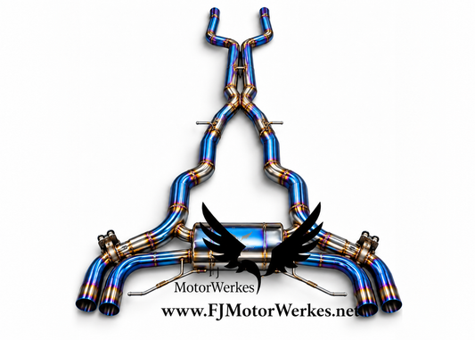 FJ MotorWerkes | BMW M760i / M760Li V12 Twin-Turbo Catback
6.6L N74 Twin-Turbo V12 | G12 | 2016–2022 - Stainless steel or Titanium