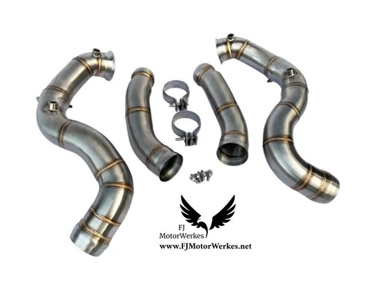 Mercedes C63 AMG 4.0 Decat Downpipes Catless W205 S205 C205 C Class C63S 