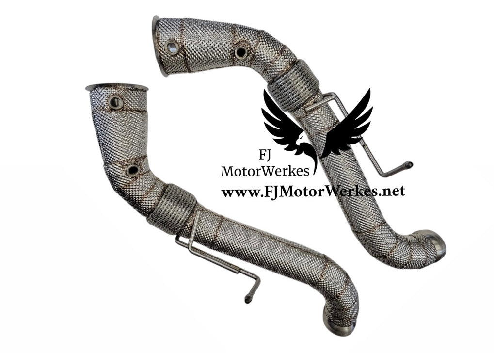 Mclaren 540c 570s 570gt 600lt Decat downpipes stainless steel