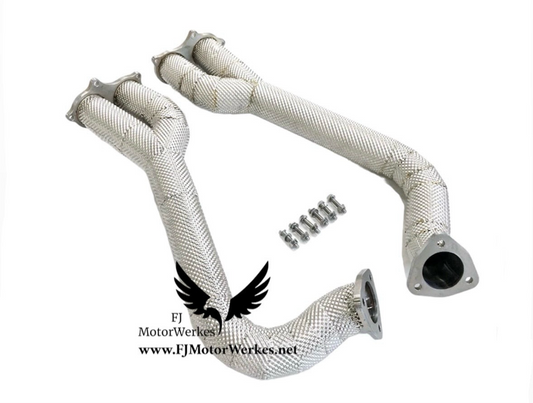 Porsche 982 (718) Cayman/Boxster GTS GT4 Decat Exhaust Downpipes