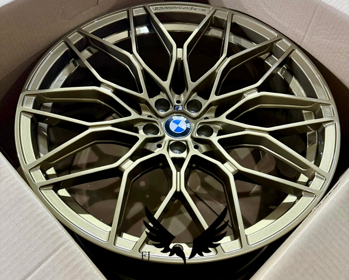 Bmw X3M X4M 21” 1000M Style Fully Forged Alloy Wheels - G01 F97 F98